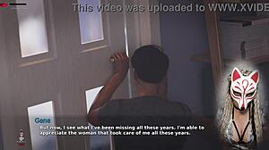 In Ms Denvers ep 14, peeping on a sexy milf in the bath.