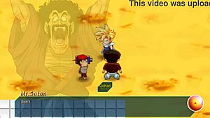 Bulma Adventure 4 - Mr Satan Watches Miss Piiza Pizza Gangbang At Cell Games