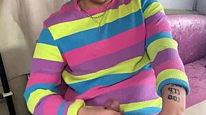 horny college guy talks dirty while jacking off his big cock 😏