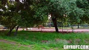 carter woods and nico coopa explore something more in hardcore gay scene