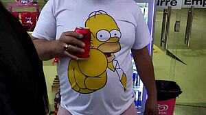 Ma Santos Oficial Can't Resist Fucking In Halloween Car With Mr Matusalem And Binho Ted