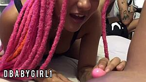 me and my cousin shaving when my brother surprises us