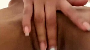 Petite Teen 18+ Uses Close-Up Dildo to Smash Her Pussy