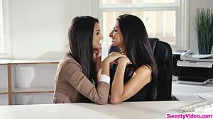 i finger this milf in the office