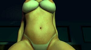 Mature Cougar Rides Dildo With Curvy Tits!