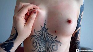 Cute Elf Babe Rides Hard Cock in Homemade POV