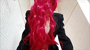 Gorgeous Italian Secretary Has Colitis