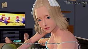 Ripples 48 Features Ripped Outfits in 3D Cartoon Porn