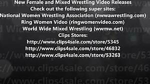 New Female Wrestling Video with Intense Face Sitting