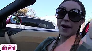 Christiana Cinn Pretty Stepsis Loves Car Sex