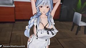 Watch Pekomama MMD R-18 Virtual Youtuber in a Sexy Connection Dance Solo.
