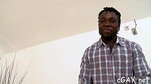 Deep anal drilling session for sophisticated homosexual fellow