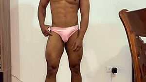 underwear casting turns gay anal with curious hetero