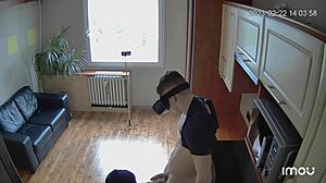 i watch skinny czech babe fuck on counter