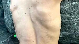 Beach Sex Adventure on Abrico Rocks in RJ