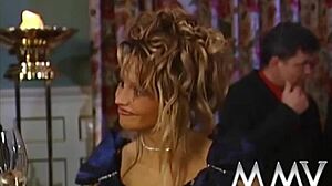 Trashy couples dive into wild groupsex with hardcore banging