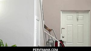 Naughty Play Fight with Step Sister Reyna Delacruz Gets Seriously Steamy