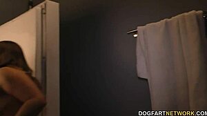 I'm obsessed with Natasha Nice taking huge black cock anal at gloryhole!