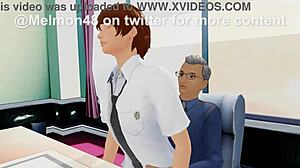 hey, dean's pet femboy gets slammed by school dean! 😜