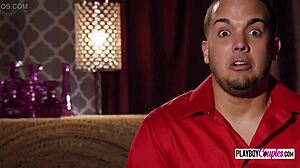 i watched swinger guys massage ladies' big asses with oil for foreplay