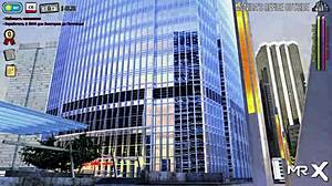 Flashing nice ass in office.