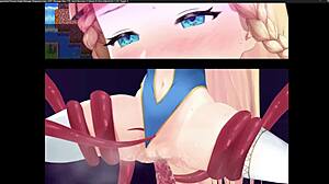 Princess Knight Part 1 in Outdoor Anime Game Setting