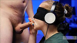 my best friend said let's play the taste game, but tricked me into swallowing cum - xsanyany.