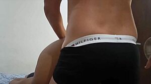 Masked Wife Takes Intense Creampie from Regular Cock