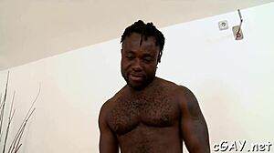 Deep anal drilling session for sophisticated homosexual fellow