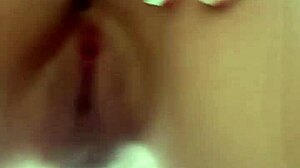 Petite Teen 18+ Uses Close-Up Dildo to Smash Her Pussy