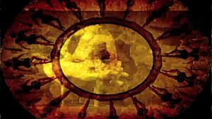 Vintage erotické kresby s retro karikaturníma postavama