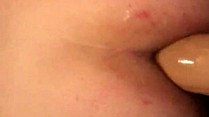 My GF pegs my hot ass deep with strapon 😈