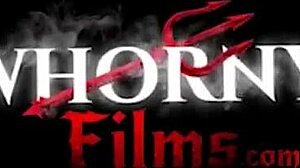 whorny films shows busty blonde and brunette sucking huge cocks in alley foursome