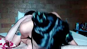 Saya tak percaya betapa dalam saya ambil batang Asia besar itu, damn!