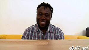 Deep anal drilling session for sophisticated homosexual fellow