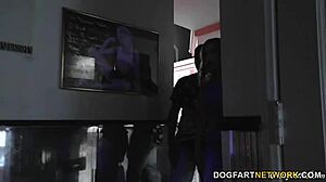 I'm obsessed with Natasha Nice taking huge black cock anal at gloryhole!