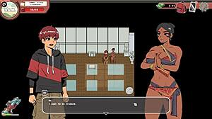 Feeling the taboo in spooky milk life hentai with indian yoga teacher