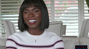 Tall Black Milf Model Ana Foxxx Strips And Takes A Hot Bath