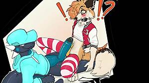 Intense Gay Furry Frottage Compilation