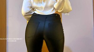 Blonde Bent Over Doggystyle Fuck