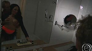 alisha sweet strips and fucks