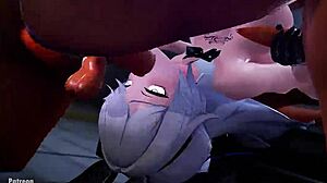 Bronya from the anime series shines brightly