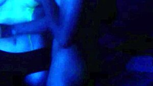 Colombian Babysitter Paints Body Outdoors, Gets Horny.