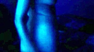 Colombian Babysitter Paints Body Outdoors, Gets Horny.