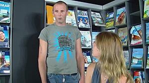 Milf Gets Facial in Public Outdoor Fuck