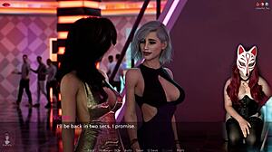 Ms Denvers in episode 39, dancing in a corset at the night club