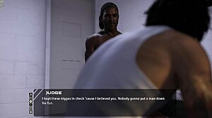 move the chains in this 3d anime bondage game, sexy mature girl tied up?