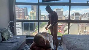 Relaxing And Cumming On Masseur's Cock!