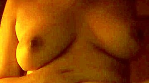 Horny slut cant take it she masturbates and cums