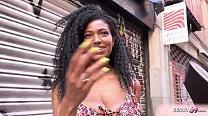 Ever seen a slim Latina with big natural tits like Tina Fire get picked up?